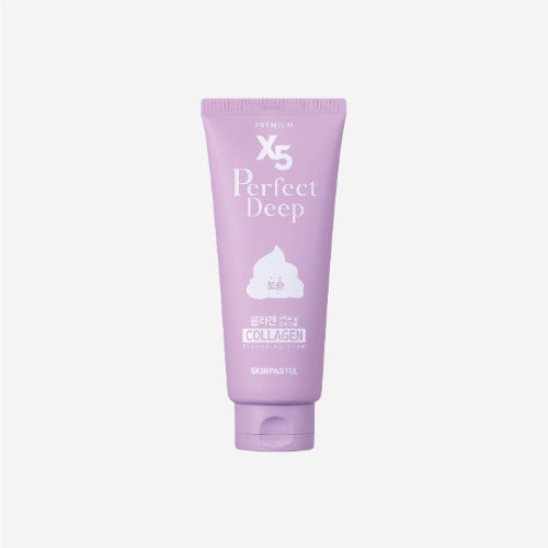 SKINPASTEL Premium X5 Collagen Perfect Deep Cleansing foam 프리미엄 엑스5 콜라겐 퍼펙트 딥 클렌징 폼 160g